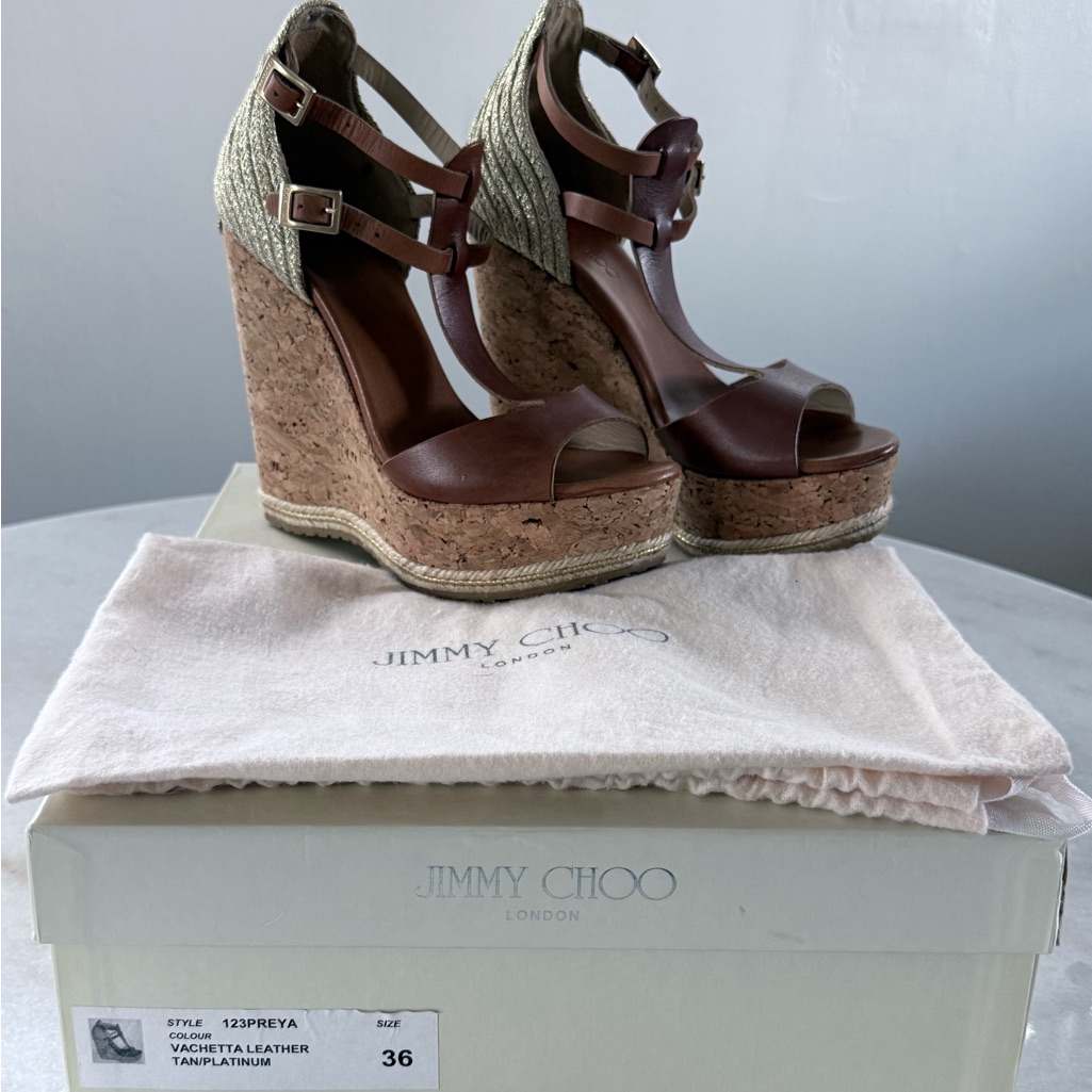 Jimmy Choo Preya Wedges